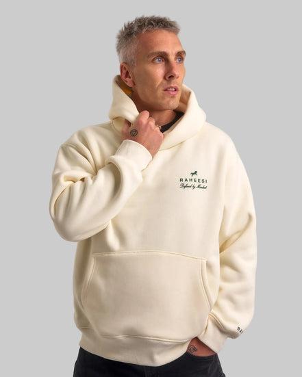 Raheesi off-white Signature Hoodie Men