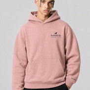 Raheesi pink signature hoodie