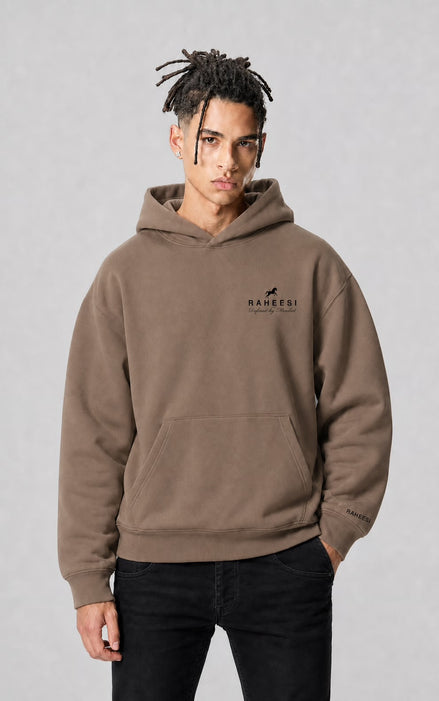 Signature brown hoodie