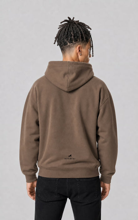 Signature brown hoodie