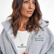 Raheesi Unisex Signature Grey Zipper Hoodie Premium Streetwear (Copy)