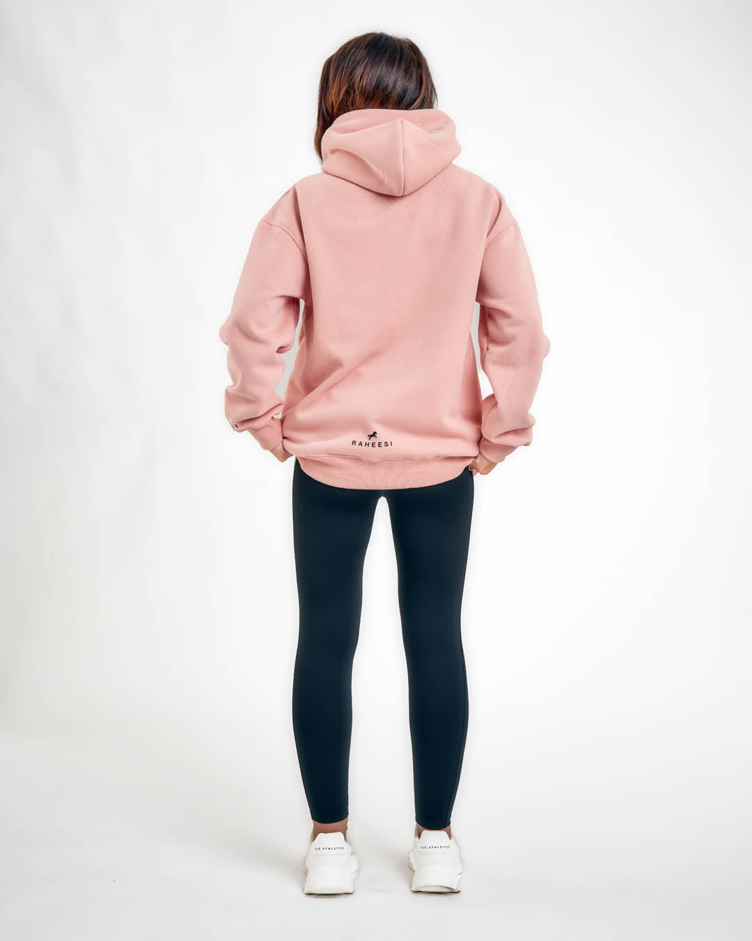 Raheesi Pink Signature Hoodie Women