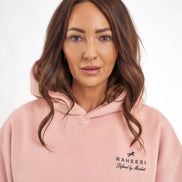 Raheesi Pink Signature Hoodie Women