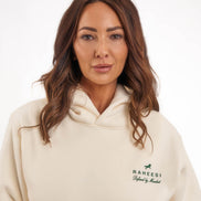 Raheesi off-white Signature Hoodie Women