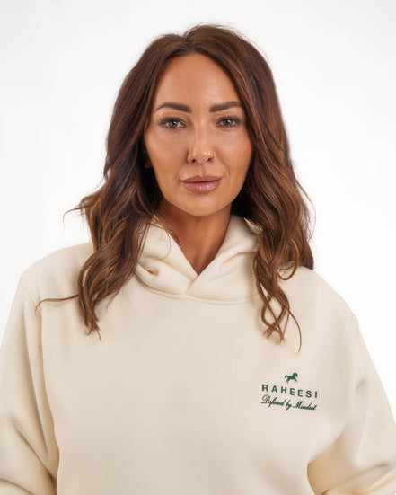 Raheesi off-white Signature Hoodie Women