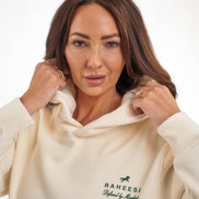 Raheesi off-white Signature Hoodie Women