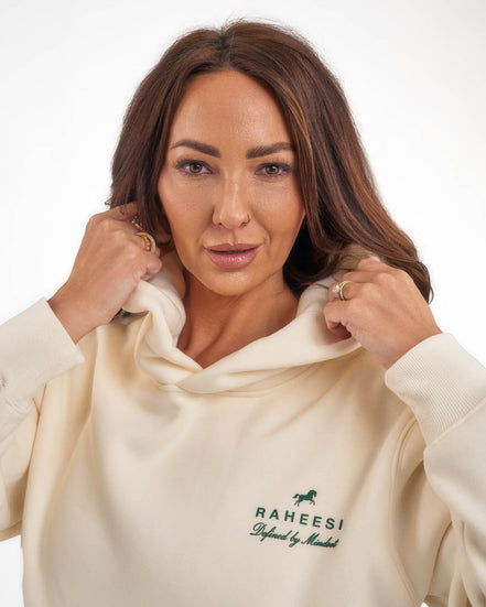 Raheesi off-white Signature Hoodie Women