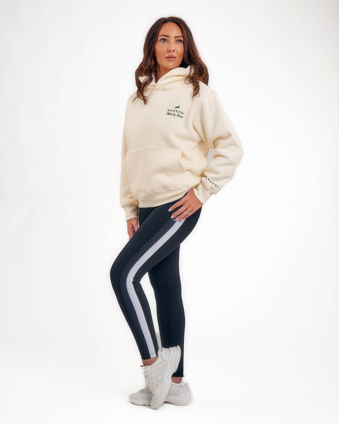 Raheesi off-white Signature Hoodie Women