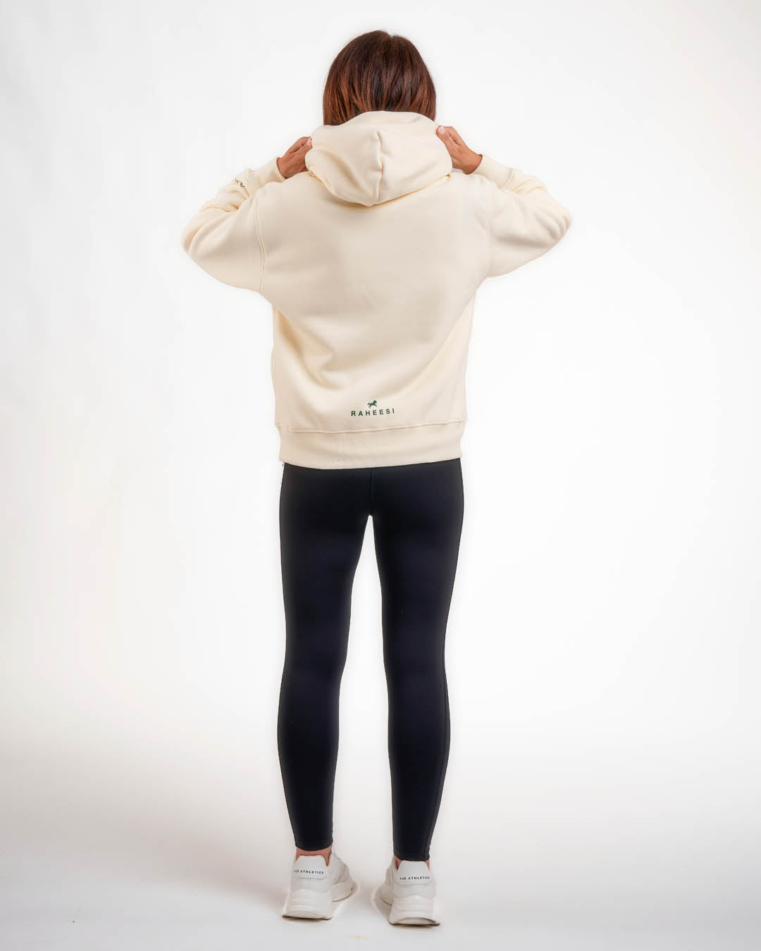 Raheesi off-white Signature Hoodie Women