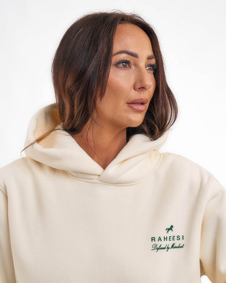 Raheesi off-white Signature Hoodie Women