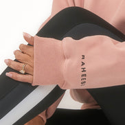 Raheesi Pink Signature Hoodie Women