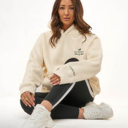 Raheesi off-white Signature Hoodie Women