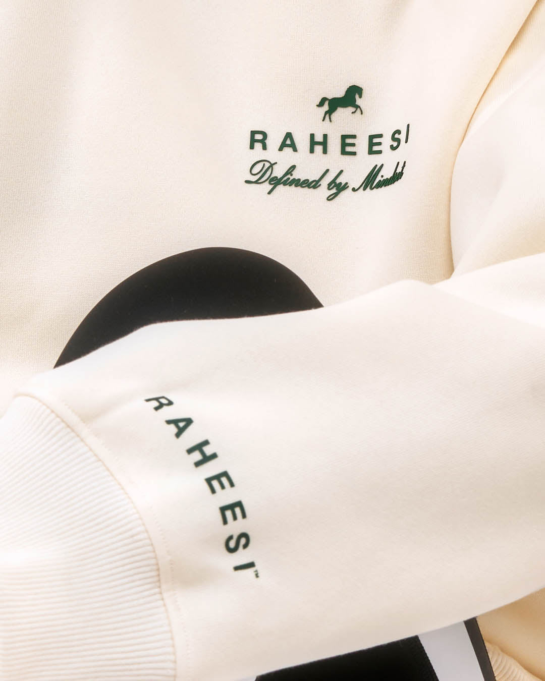 Raheesi off-white Signature Hoodie Women
