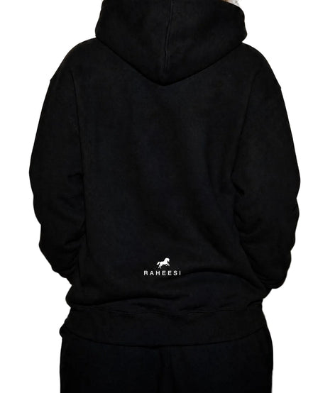 Raheesi Black Signature Hoodie Women