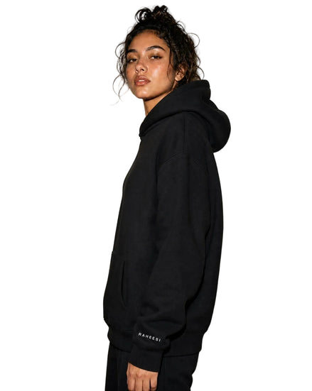 Raheesi Black Signature Hoodie Women